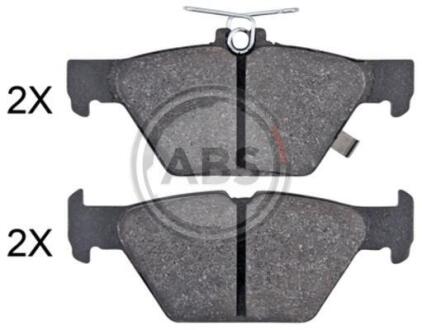 Колодка тормозов. диск. задн. (произ-во ABS) A.B.S. 35119