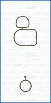Комплект резиновых прокладок. OIL COOLER (SET) VAG 2.5 09- AJUSA 77000100