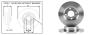Диск тормозной передний Skoda Felicia Cube (6U5) (11/95-12/01) APPLUS APLUS 61418AP (фото 1)