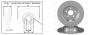Диск тормозной задний Ford S-MAX (CJ, WA6) (01/15-) APPLUS APLUS 61873AP (фото 1)