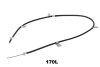 Трос ручного гальма ЗЗАДУ ЛІВОРУЧ NISSAN NAVARA 2.5 DCI 4X4 05.2005 - 12.2009; NAVARA 2.5 DCI 4X4 -ua ASHIKA 131-01-170L (фото 2)