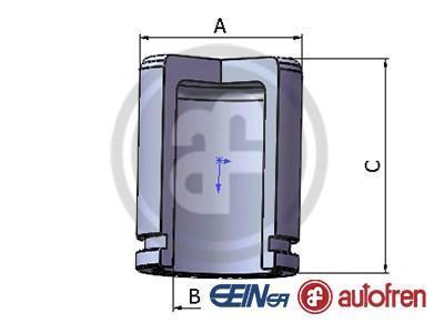 Елементи гальмівного супорта AUTOFREN D025595