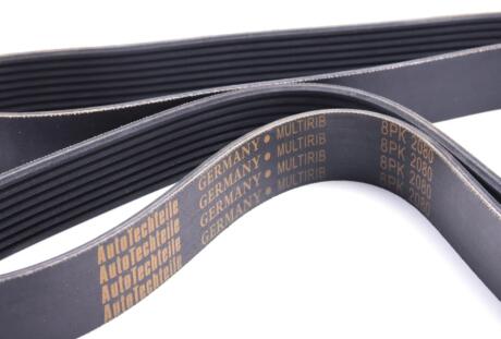 Реминь генератора MB Vario OM904 (+AC) (8PK2080) (9937) 100 9937 (1) UA63 AUTOTECHTEILE 100 9937 (1)