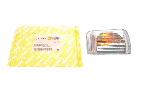 Повторювач повороту на дзеркало Citroen Jumper/Fiat Ducato/Peugeot Boxer 06- (R) (білий) (opt-om) AUTOTECHTEILE 503 0094
