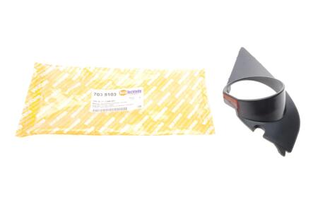 Вставка бампера (під протитуманку) BMW 5 (E60/E61) 02-10 (M-Technic) (R) (opt-om) AUTOTECHTEILE 703 5103