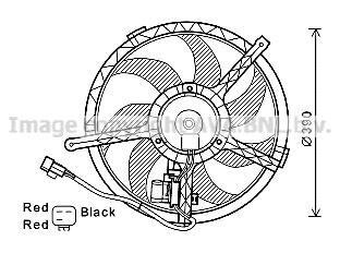 Вентилятор AVA COOLING BW7534