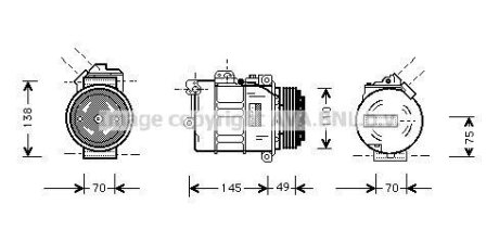 Компресор кондицiонера CLEVER FIT AVA COOLING BWAK237