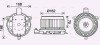 Вентилятор обогревателя салона Toyota Land Cruiser 200 4.5TD, 4.6i, 4.7i (07-) AVA AVA COOLING TO8740 (фото 1)
