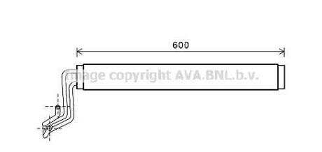 Масляный радиатор AVA COOLING VW3308