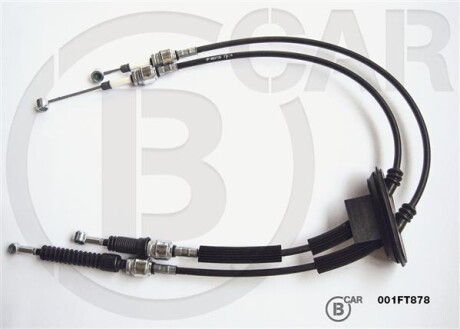 Трос привода коробки передач FIATDOBLO 1.6 2002-2009 (ДВА ТРОСА) -ua B CAR 001FT878