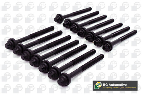 Комплект болтов с головкой системы TORX из черного металла BMW 3 SERIES 2005-2007, 5 SERIES 2004-2007, 7 BGA BK5316