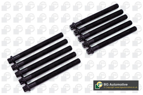 Комплект болтів з головкою системи TORX з чорного металу RENAULT F8Q/F9Q, VOLVO D4192T2/D4192T3/D4192T4 BGA BK5362