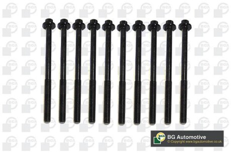 Комплект болтів з головкою системи TORX з чорного металу MAZDA 3 SHY1 2013 -ua BGA BK5402