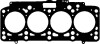 Прокладка головки блоку металева Г/Б VAG 1.9SDI/TDI AHF/AGR/ARL/AQM/ASY 2! 1.63MM BGA CH4559I (фото 1)