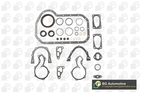 Комплект прокладок з різних матеріалів CONVERSION VAG AAM/ABS/PV/JN/JU/DT BGA CK6308