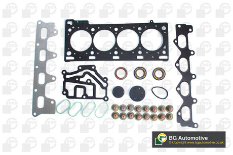 Комплект прокладок з різних матеріалів HEAD RENAULT 1.8/2.0 16V F4P/F4R 98- MLS BGA HK1544