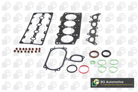 Комплект прокладок з різних матеріалів HEAD SET FIAT DOBLO 2010-, IDEA 2004-2007, PUNTO 2003-2006, STIL BGA HK3739