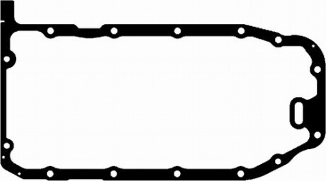 Прокладка поддона картера металлическая OPEL / VAUXHALL ASTRA 1998-2000 BGA OP0300