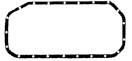 Прокладка піддону картера гумова BMW 3 SERIES 1984-1988, 5 SERIES 1981-1985 -ua BGA OP3372