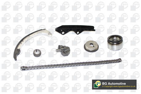Ланцюг з натягувачем в комплекті КОМПЛЕКТ ЦЕПИ NISSAN CG10DE/CR10DE/CR12DE/CR14DE -ua BGA TC0260VFK