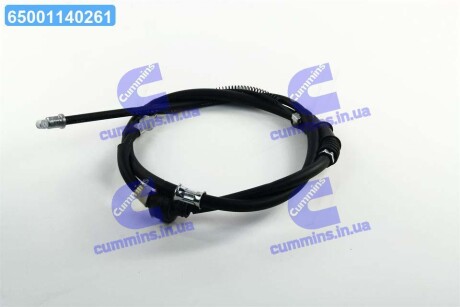 Трос ручника (задний) (L) Mitsubishi Outlander 2.0/2.4 CRDi 03-10 (1566mm) (opt-om) BLUE PRINT ADC446192