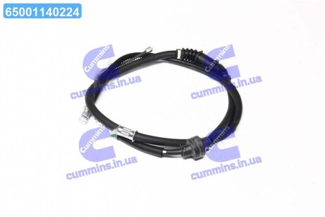 Трос ручника (задний) (R) Mitsubishi Outlander 2.0/2.4 CRDi 03-10 (1566mm) (opt-om) BLUE PRINT ADC446193