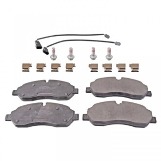 Колодки гальмівні (передні) Ford Transit 2.0-2.2 12- UA63 BLUE PRINT ADF124211