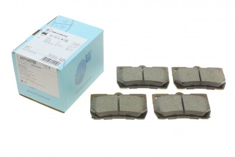 Фото колодки гальмівні (задні) Lexus GS/IS II/IS C 05- UA63 BLUE PRINT ADT342156 Колодки гальмівні (задні) Lexus GS/IS II/IS C 05- UA63 BLUE PRINT ADT342156