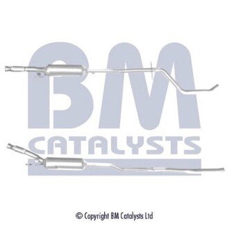 Фільтр сажевий Citroen C3/Peugeot 208/207 1.4HDi 09- (Euro 5) (opt-om) BM CATALYSTS BM11320H