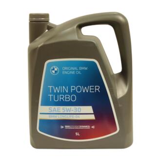 Масло моторное TwinPower Turbo Longlife-04 SAE 5W-30 (5 Liter) BMW 83215B65F02