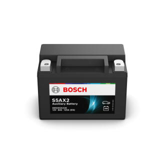 Акумулятор 8Ah-12v AGM AUXILIARY (S5AX2) (150x87x105),L,EN125 BOSCH 0 092 S5A X20