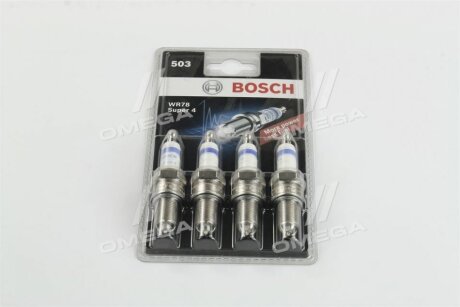 Свіча запалювання (к-т 4 шт) BOSCH 0242232803