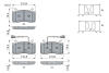 Колодки гальмівні дискові (комплект 4 шт) BOSCH 0986424390 (фото 6)