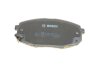 Колодки гальмівні (передні) Hyundai i30 07-12/Kia Cee'd 06-/Carens 02-/Cerato 09-/Soul (opt-om) BOSCH 0 986 424 811 (фото 4)