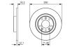 Тормозной диск BOSCH 0986479C25 (фото 5)