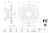 ДИСК тормозной задний BOSCH 0986479E48 (фото 5)