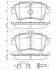 ДИСКОВІ КОЛОДКИ BOSCH 0986494607 (фото 8)