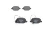 Колодки тормозные дисковые задние FIAT LINEA (323) 1.4/ 1.4 T-JET/ 1.6/ 1.9 16V/ 1.3 D MULTJET 06/07- BOSCH 0986494776 (фото 1)
