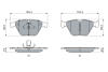 Тормозные колодки дисковые BOSCH 0986494898 (фото 6)