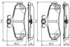 Колодки гальмивни (задни) Toyota Camry/Aurion 06- (opt-om) BOSCH 0 986 495 173 (фото 5)