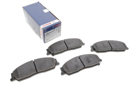 Колодки гальмівні дискові GEELY EMGRAND X7 2014- -ua BOSCH 0986495402