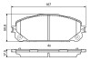 Колодки гальмівні (передні) Jeep Cherokee 13- (opt-om) BOSCH 0 986 495 404 (фото 1)