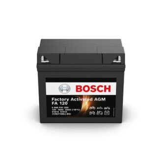 Акумуляторна батарея 18Ah/250A (186x82x171/+R/B0) (AGM) Factory Activated AGM UA63 BOSCH 0 986 FA1 200