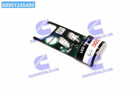 ЛАМПА LED RETROFIT W5W (БЛІСТЕР 2 ШТ) BOSCH 1 987 301 505