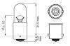 Автолампа T4W 12V 4W BA9s Eco (opt-om) BOSCH 1 987 302 817 (фото 5)