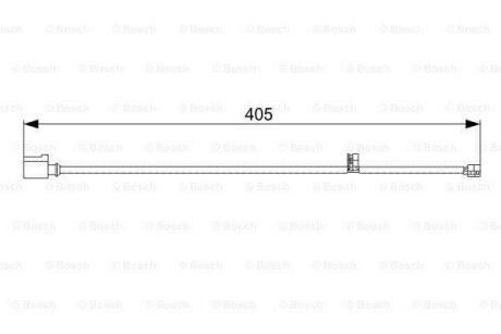 Датчик зносу гальмівних колодок BOSCH 1987473025