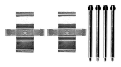 Монтажний к-кт гальмівних колодок MB (W210); MB (W140) -ua BOSCH 1 987 474 730