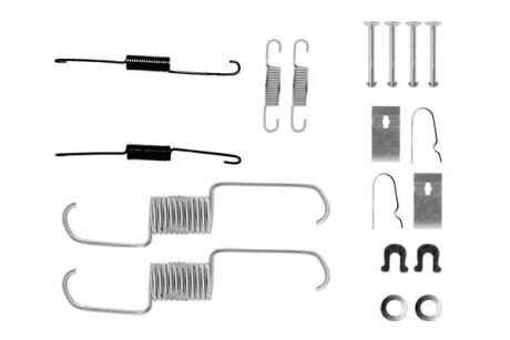 Монтажный к-кт тормозных колодок HONDA HR-V; SUZUKI JIMNU 1 987 475 252 BOSCH 1987475252