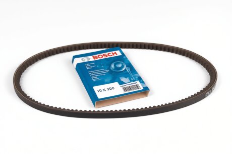 Ремiнь приводу генератора AVX10x900 Газель дв.402 (зубчастий) BOSCH 1987947608