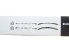 Щітка склоочисника К-Т БЕСКАРКАСНЫЙ AEROTWIN / 650/425 MM / A 543 S / ЛЕВЫЙ РУЛЬ -ua BOSCH 3 397 014 543 (фото 12)